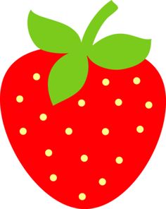 Cute strawberry clipart