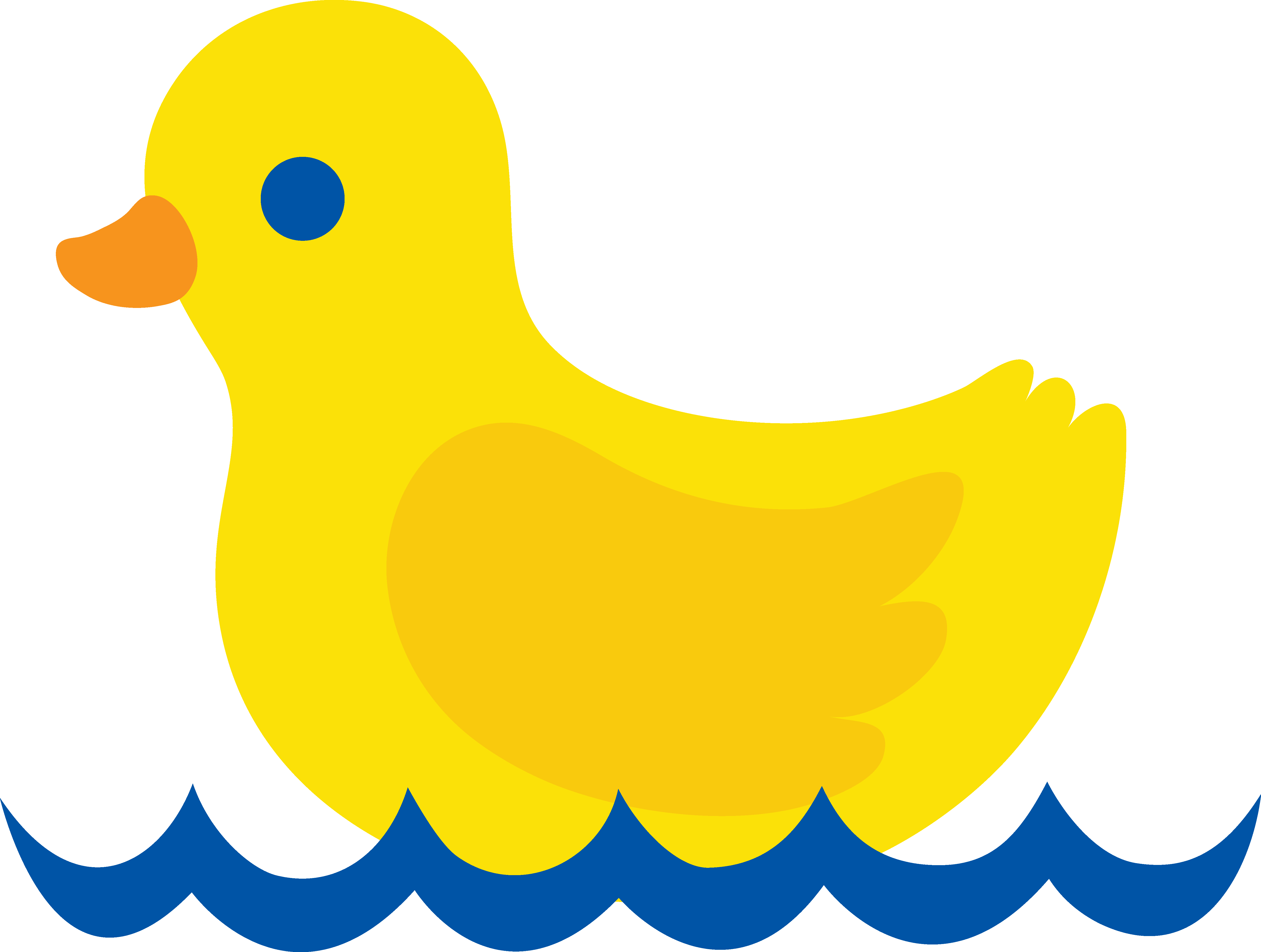 Cartoon duck clipart