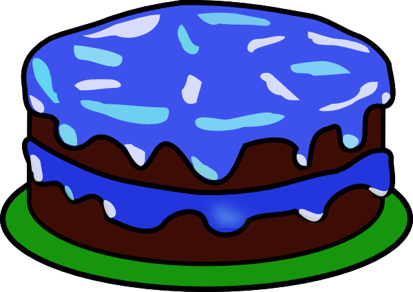 Birthday cake clipart no candles