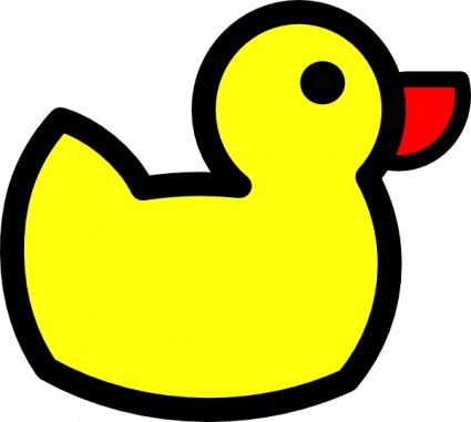 Rubber Duck clip art Vector clip art - Free vector for free download