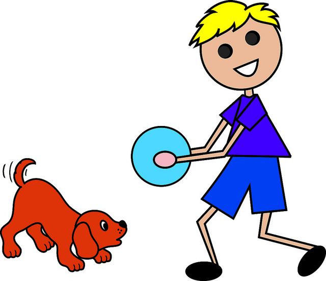 Clip Art Illustration of a Cartoon Little Red Haired Boy Playing ...