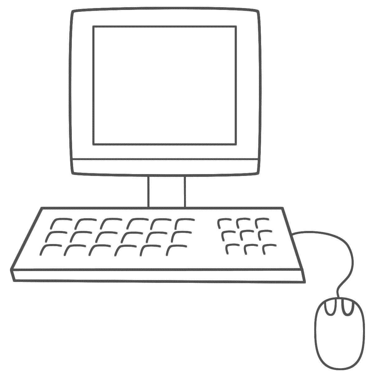 1 computer coloring pages for kids Computer Coloring Pages For ...