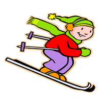 Skiing Clip Art Free - Free Clipart Images