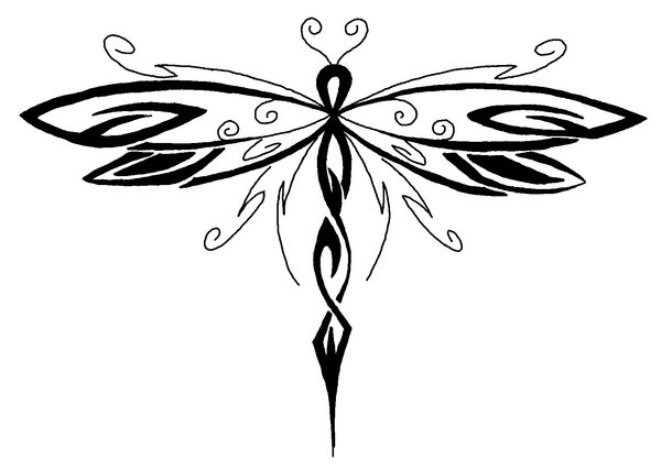 Drawings Of Dragonflies