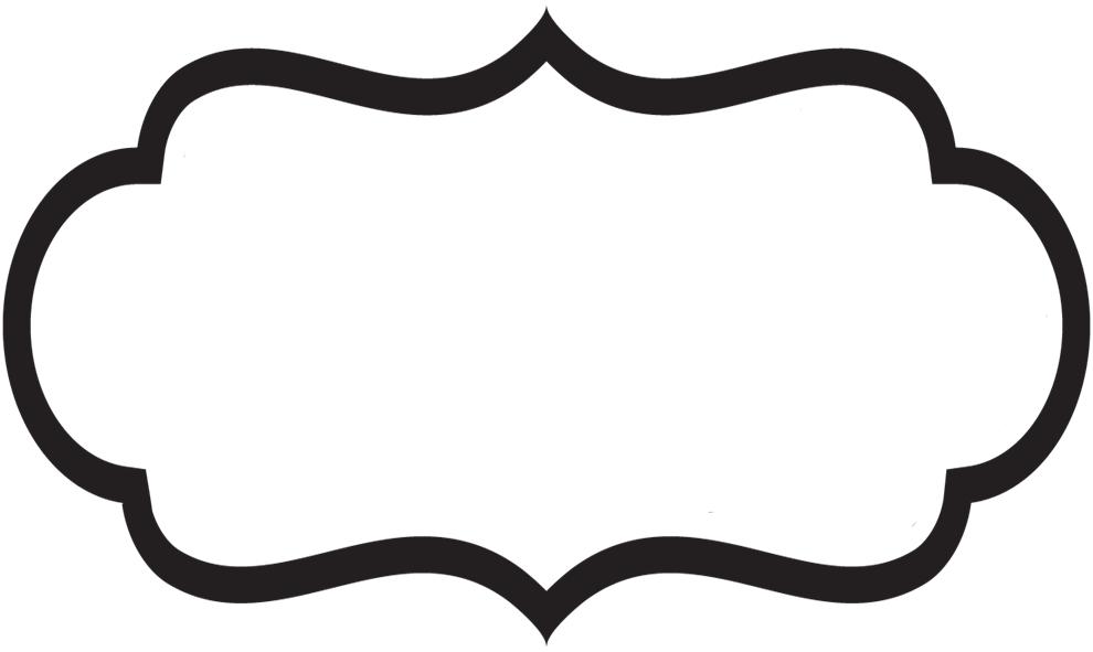 free clipart label shapes - photo #27