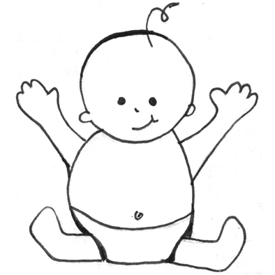 687 views Baby Cartoon Drawings