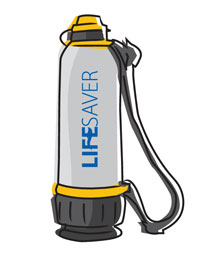 LIFESAVER Portable Water Filter Bottle