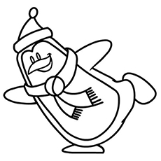 Penguin Coloring Pages - Free Printable for Kids