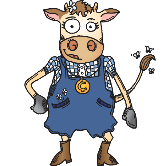 Cow Cartoon Characters