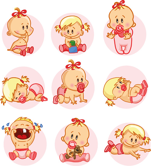 vector Baby design elements set 01 - ClipArt Best - ClipArt Best