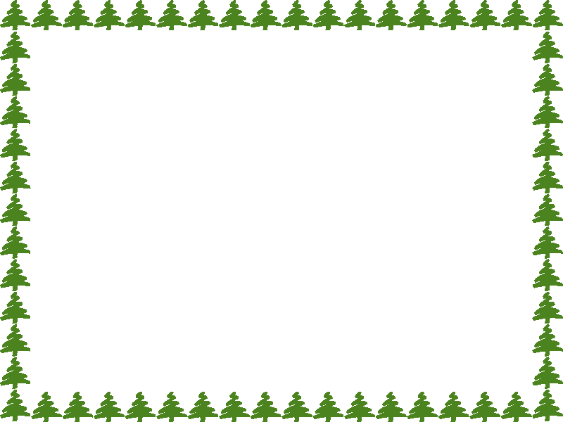 Christmas Tree Border Clipart - Free Clipart Images
