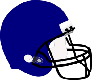 Blue Football Helmet clip art - Free Clipart Images