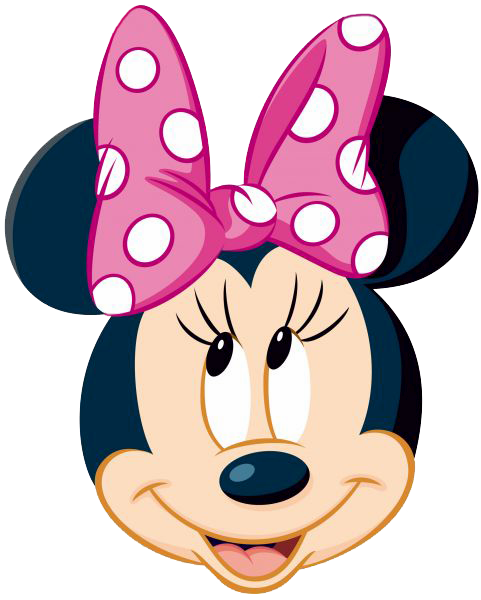 Red Minnie Mouse Head Clip Art - Free Clipart Images