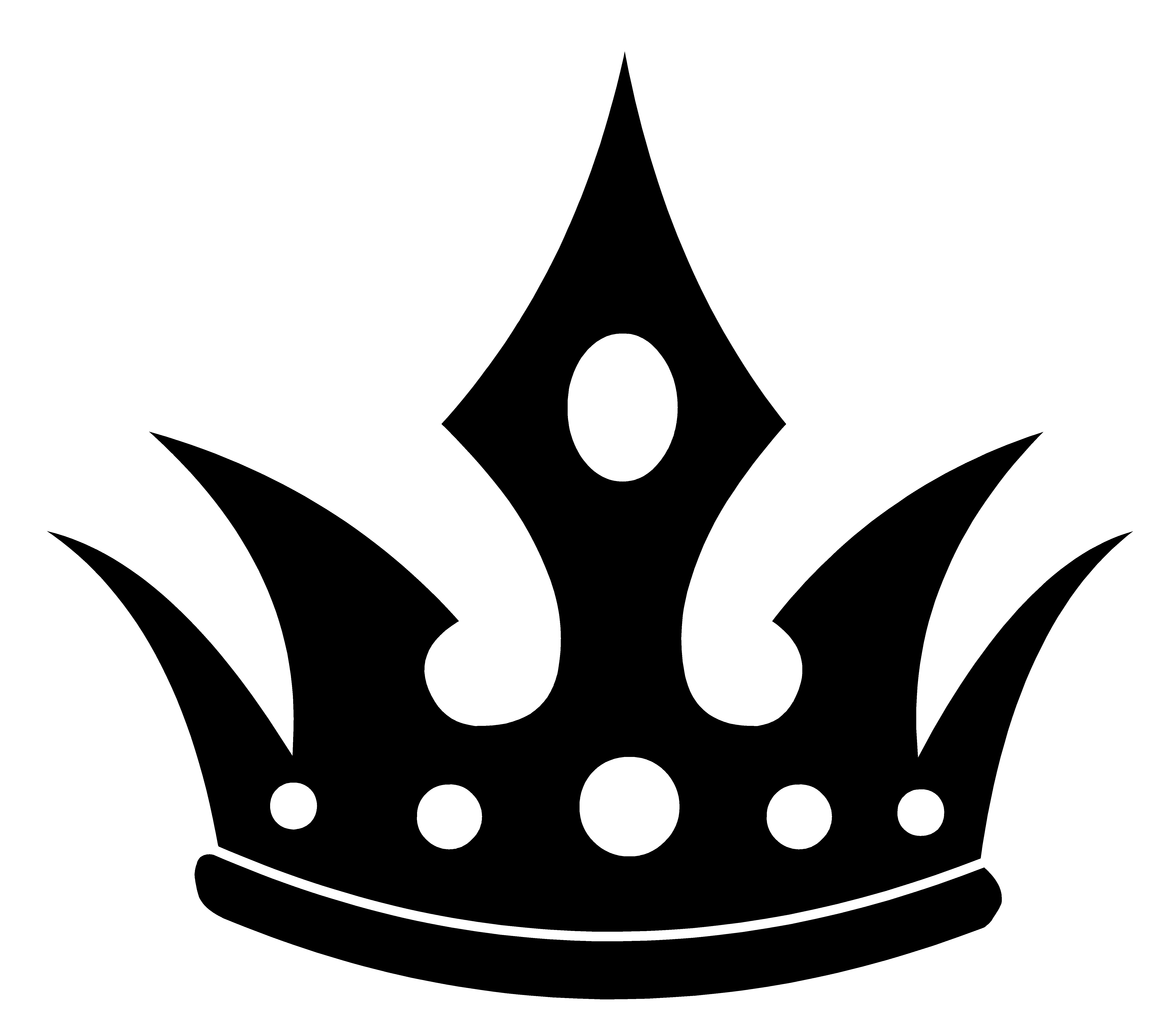 Queen Crown Clipart Black And White - Free Clipart ...
