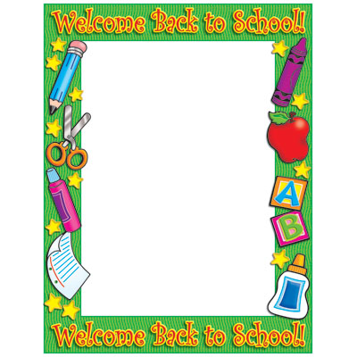 Welcome Back To School! Printer Paper [ TF8105 ] - Scholastic ...