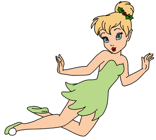 Christmas tinkerbell clipart