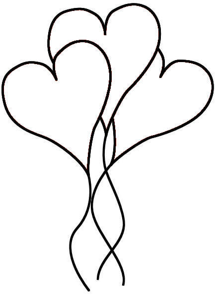 Full Page Heart Template - ClipArt Best