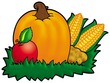 Pumpkin With Harvest | Product Detail | Scholastic Printables