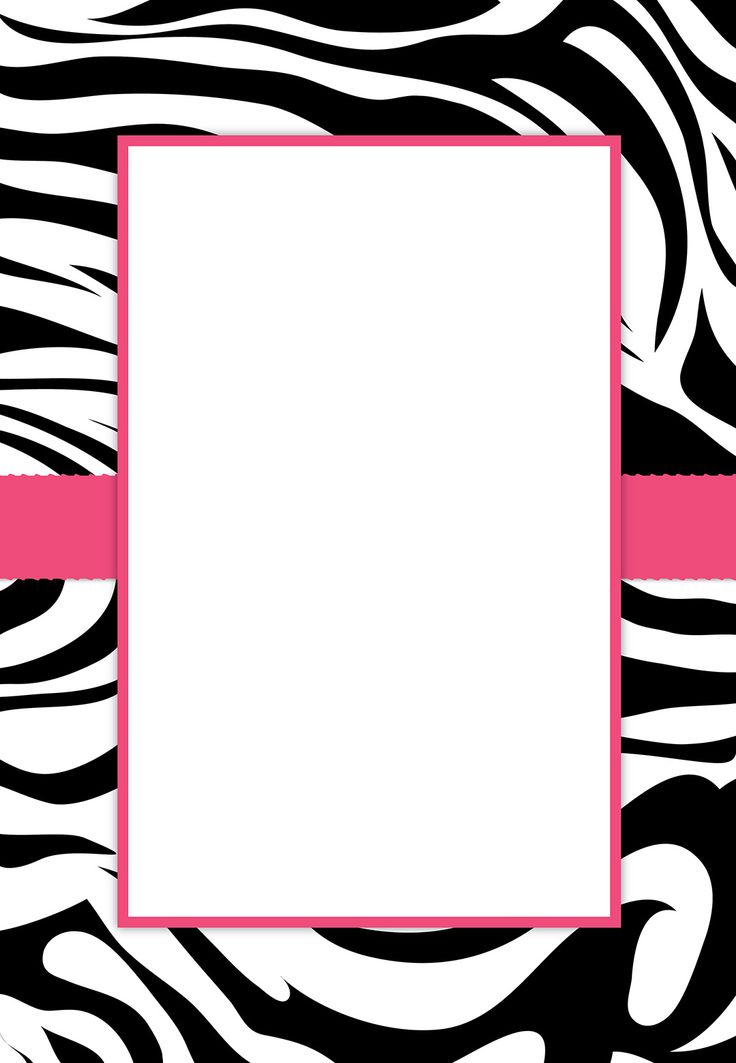5 Best Images of Zebra Print Template Printable - Free Printable ...