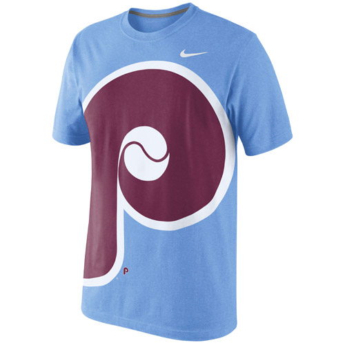 Philadelphia Phillies Men's Coop Big Logo T-Shirt by Nike - MLB ...