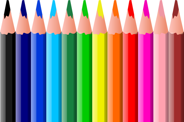 Valessiobrito Coloured Pencils clip art - vector clip art online ...