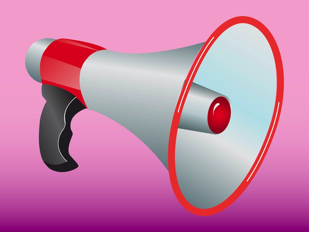 500 views Loudspeaker Vector Art & Graphics | freevector.com