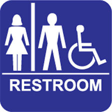 Unisex Restroom Sign