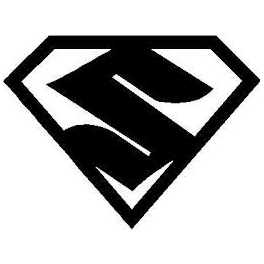 SUZUZKI Superman Logo - Elite Goods Trade Post