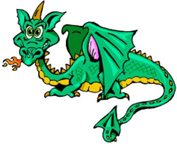 Free Green Dragon Clip Art - Vergilis Clipart