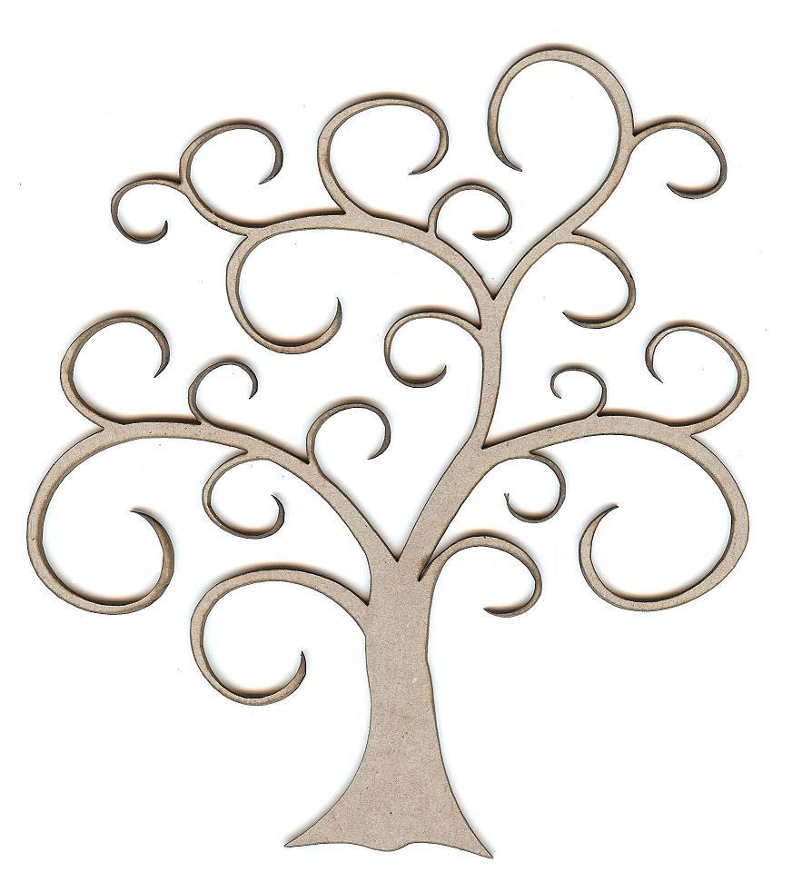Swirl Tree Clipart