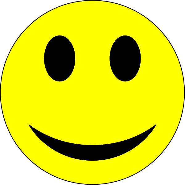 Emoji happy face clipart transparent background