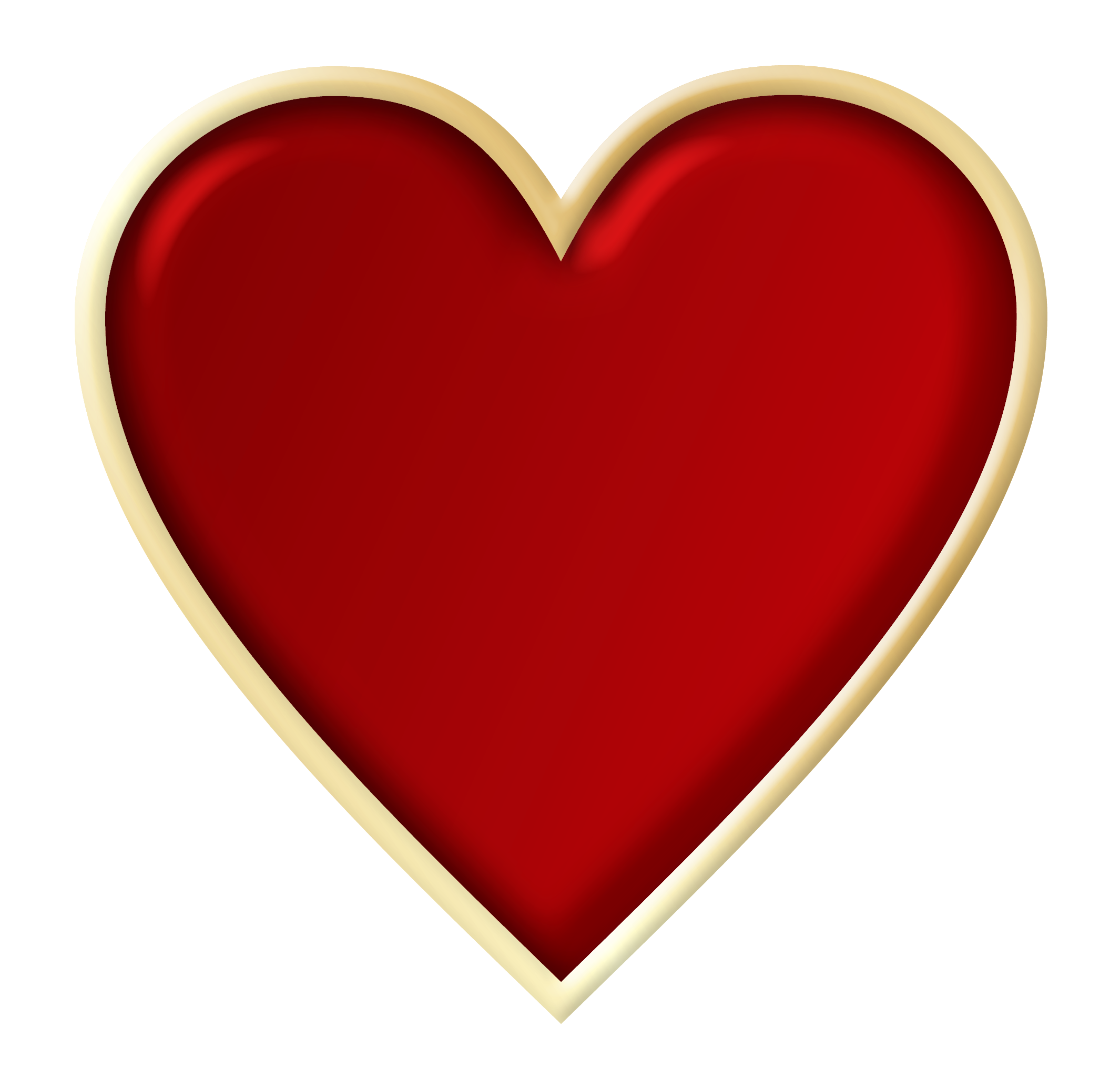 Red Heart PNG Picture Clipart