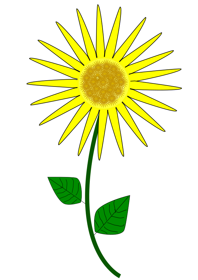 Sunflower Vector - ClipArt Best