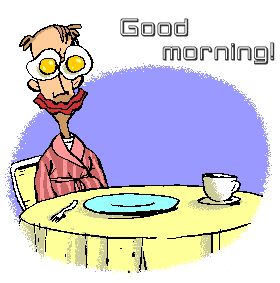 Animated image of good morning clipart - dbclipart.com