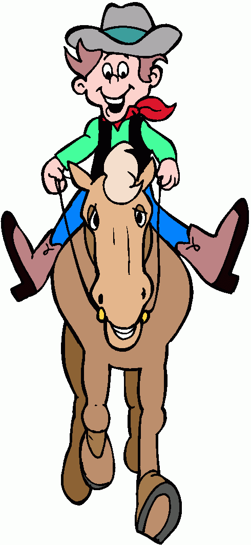 Cowboy On Horse Cartoon | Free Download Clip Art | Free Clip Art ...