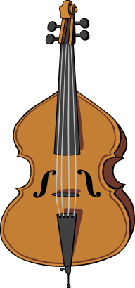 Bass Fiddle Clipart