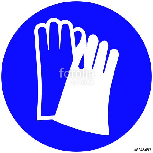 wear gloves sign" Stock image and royalty-free vector files on ...