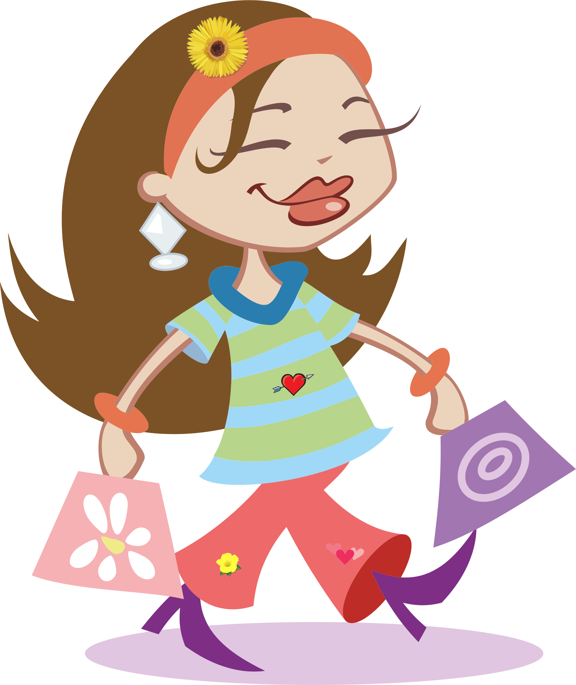 Shopping Girl Images Png ClipArt Best
