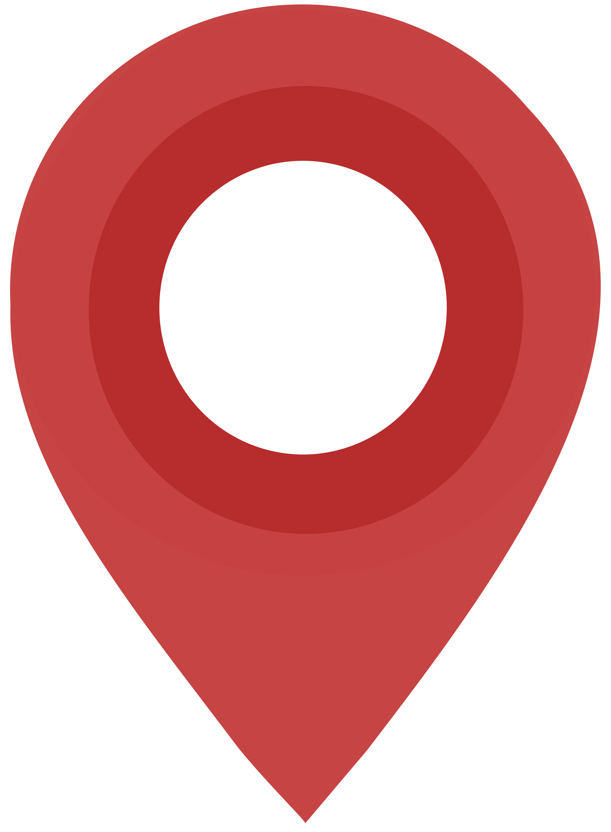 Pins on a map clipart