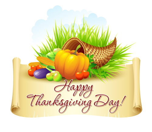 Thanksgiving Day vector for free download
