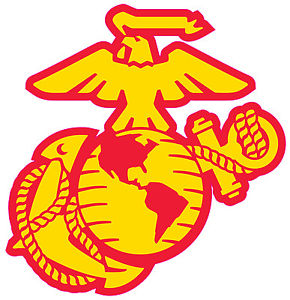 Eagle Globe Anchor USMC Marine Corps FULL COLOR Car Decal Sticker ...