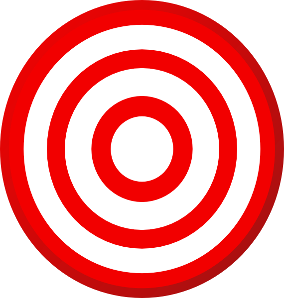 Learning Target Bullseye Clipart