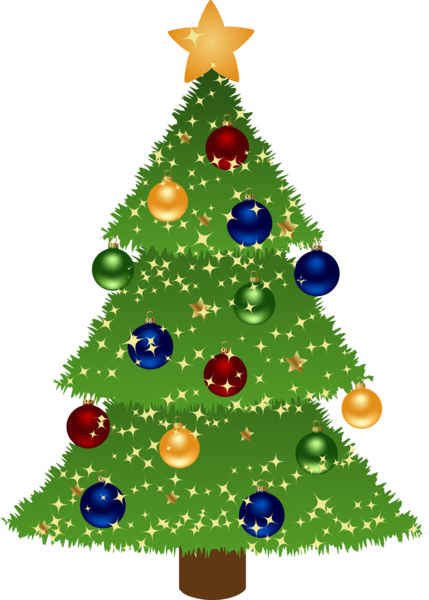 Clip Art Christmas Trees - Tumundografico
