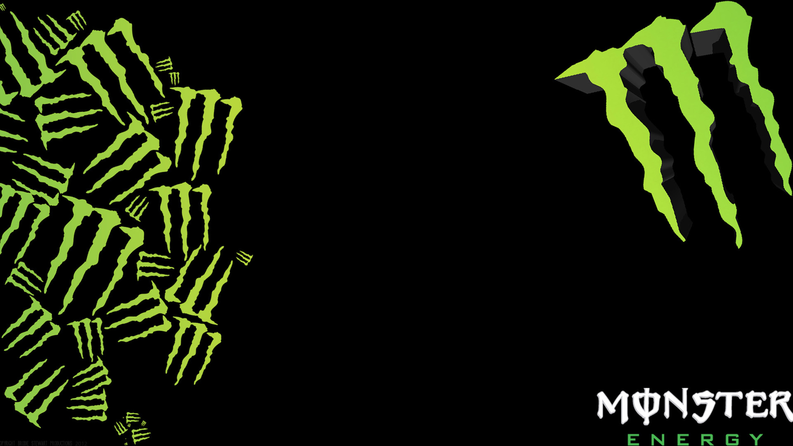 Monster logo wallpaper 06, HD Desktop Wallpapers