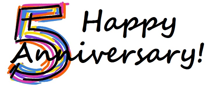 5th Anniversary Clipart