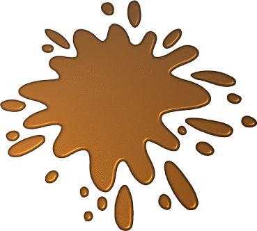 Mud splash clipart