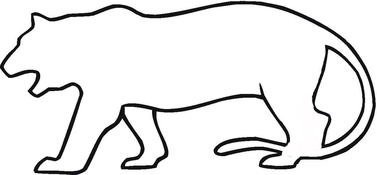 Tiger Cut Out Template from www.clipartbest.com