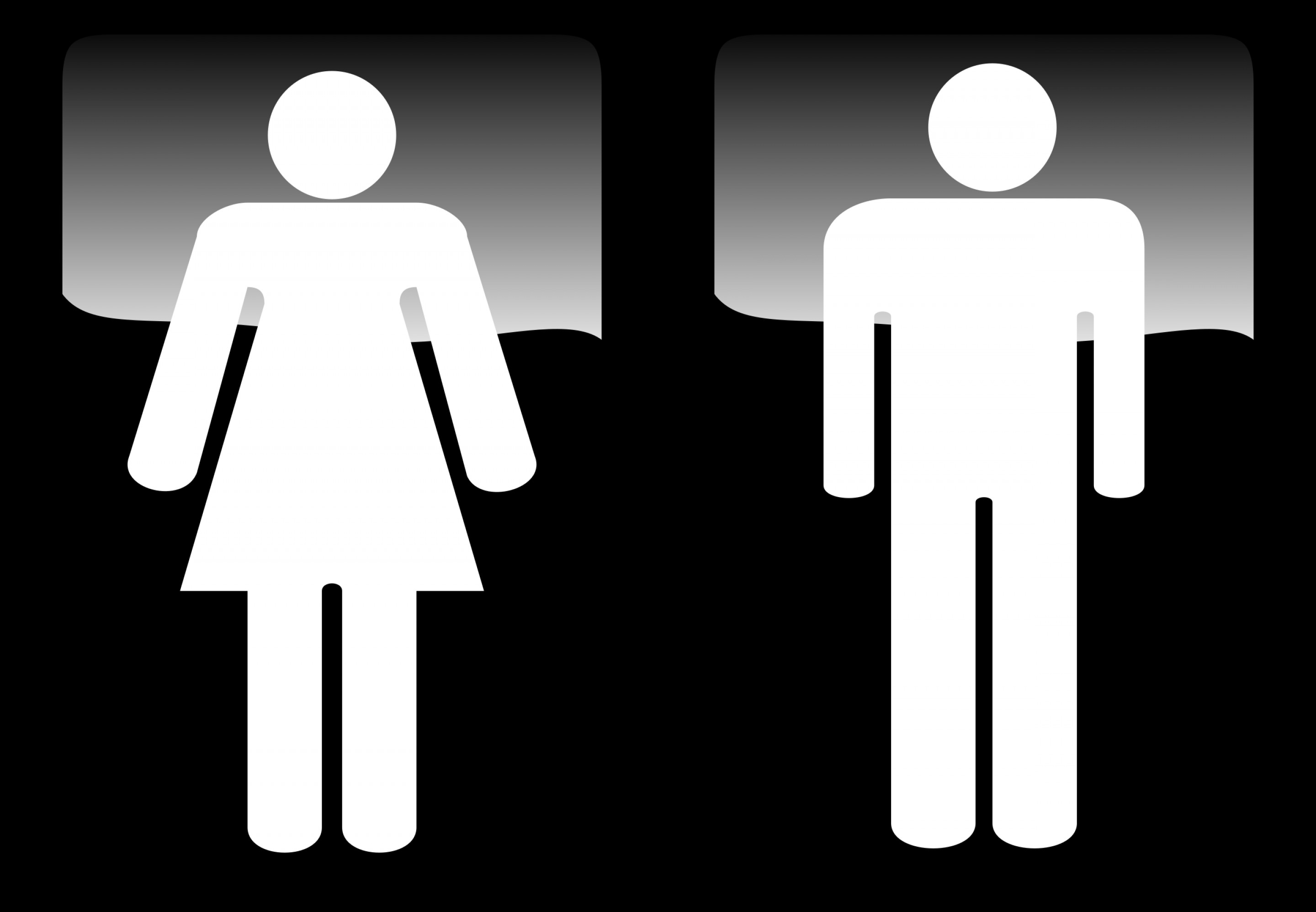 Unisex Bathroom Signs Ibdjl Toilet Signs | Rewls