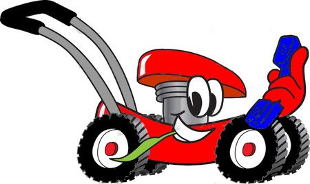 Animated lawn mower clipart