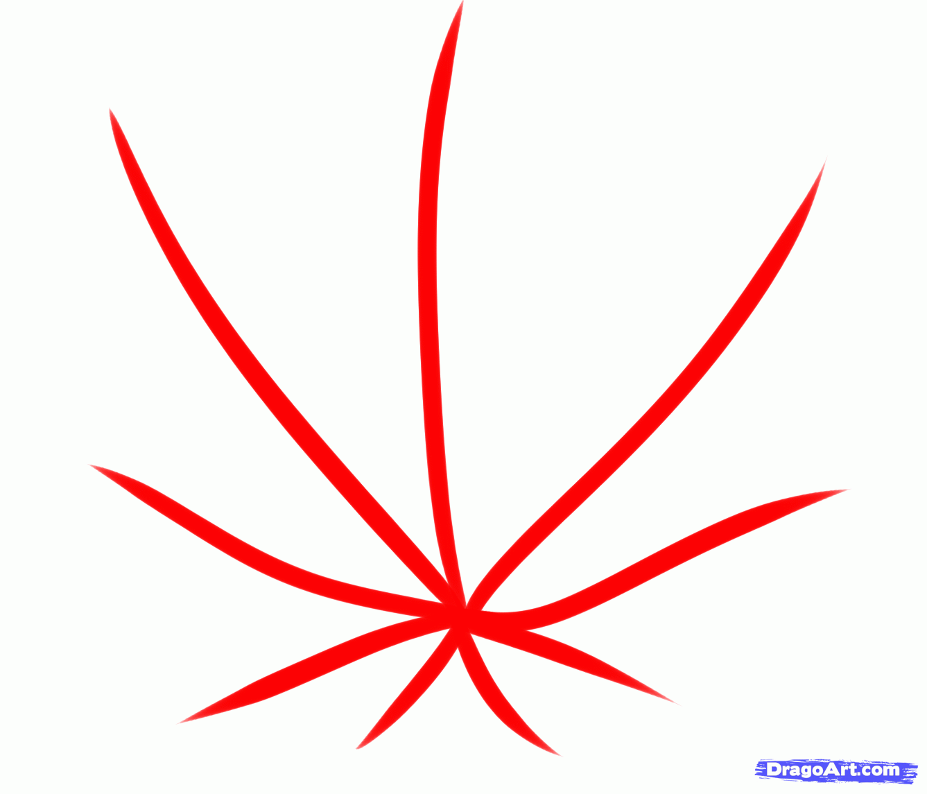 How To Draw Cannabis, Cannabis Leaf, Step By Step, Art, Pop ...